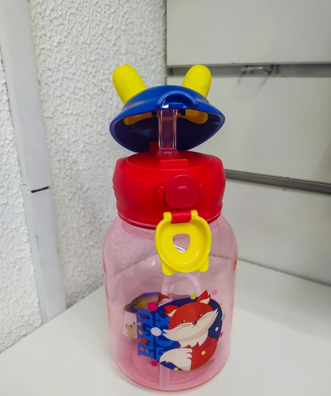 Garrafa De Água Infantil Portátil Criança Com Alça - Imagem 4